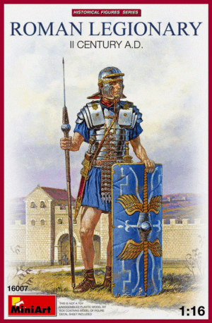 Miniart 16007 1/16 Roman Legionary II century A.D