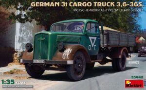 Miniart 35442 1/35 3t Cargo Truck 3,6-36S Pritsche Normal Type