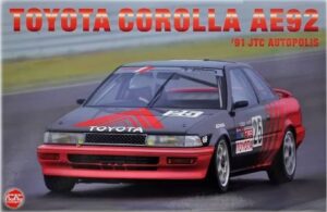 NuNu PN24025 1:24th scale Toyota Corolla AE92 JTC 1991 Autopolis