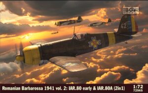 IBG 72565 1/72 - Romanian Barbarossa 1941 vol.2: IAR.80 early and IAR.80A (2in1)