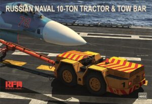 RYE FIELD 4802 1/48 Russian Naval 10 Ton Tractor and tow bar