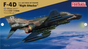 Fine Molds 72747 1/72 US Air Force F-4D Jet Fighter Night Attacker Plastic Model
