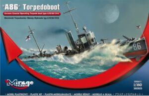 Mirage Hobby 350505 - 1:350 A 86 German Torpedoboat A/III Class