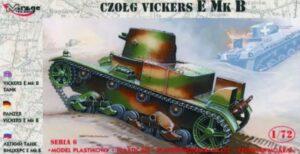 Mirage Hobby 726004 - 1:72 Tanks Vickers E Mk B Single Turret