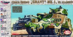 Mirage Hobby 728004 - 1:72 Tank Grant Mk. I El Alamein  BRITISH ARMY BATTLE SCHOOL