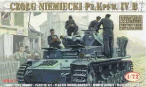 Mirage Hobby 72852 - 1:72 German Tank Pz.Kpfw.IV Ausf B 21st Panzer division (new) 1943 SOVIET STORM