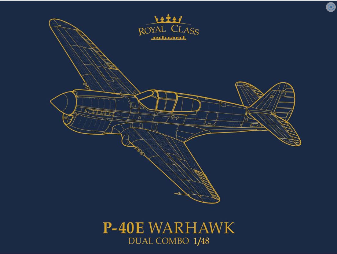Eduard R0023 1/48 Curtis P-40E Kittyhawk Ia Royal Class Special Edition HELL IN THE PACIFIC