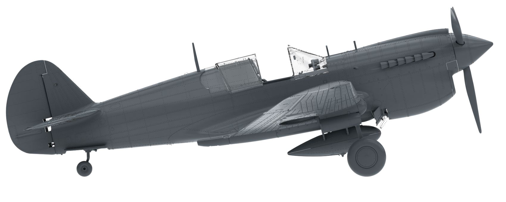 Eduard R0023 1/48 Curtis P-40E Kittyhawk Ia Royal Class Special Edition HELL IN THE PACIFIC - Image 3