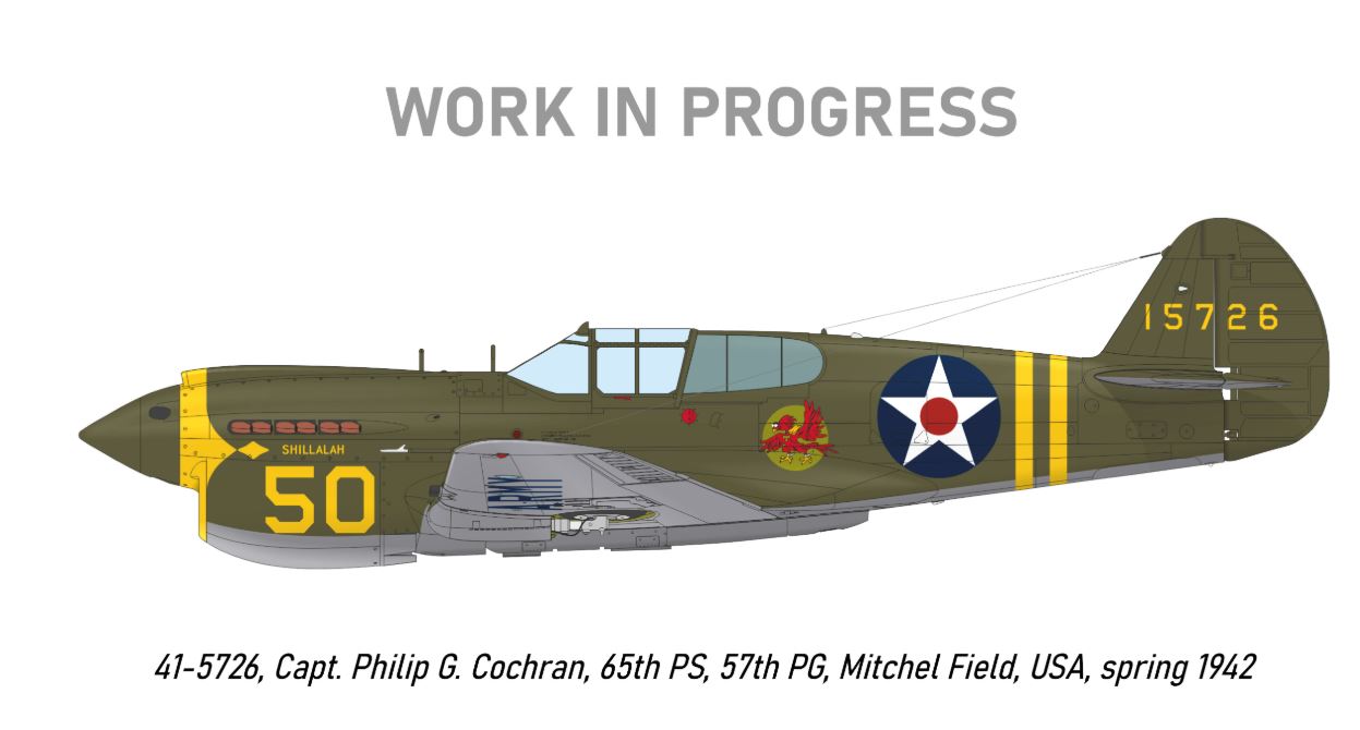 Eduard R0023 1/48 Curtis P-40E Kittyhawk Ia Royal Class Special Edition HELL IN THE PACIFIC - Image 5