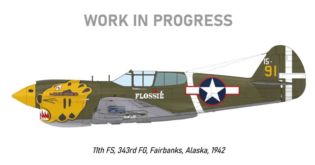 Eduard R0023 1/48 Curtis P-40E Kittyhawk Ia Royal Class Special Edition HELL IN THE PACIFIC - Image 11