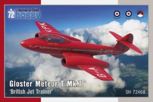 Special Hobby SH72468 1:72 Gloster Meteor T Mk.7 "British Jet Trainer