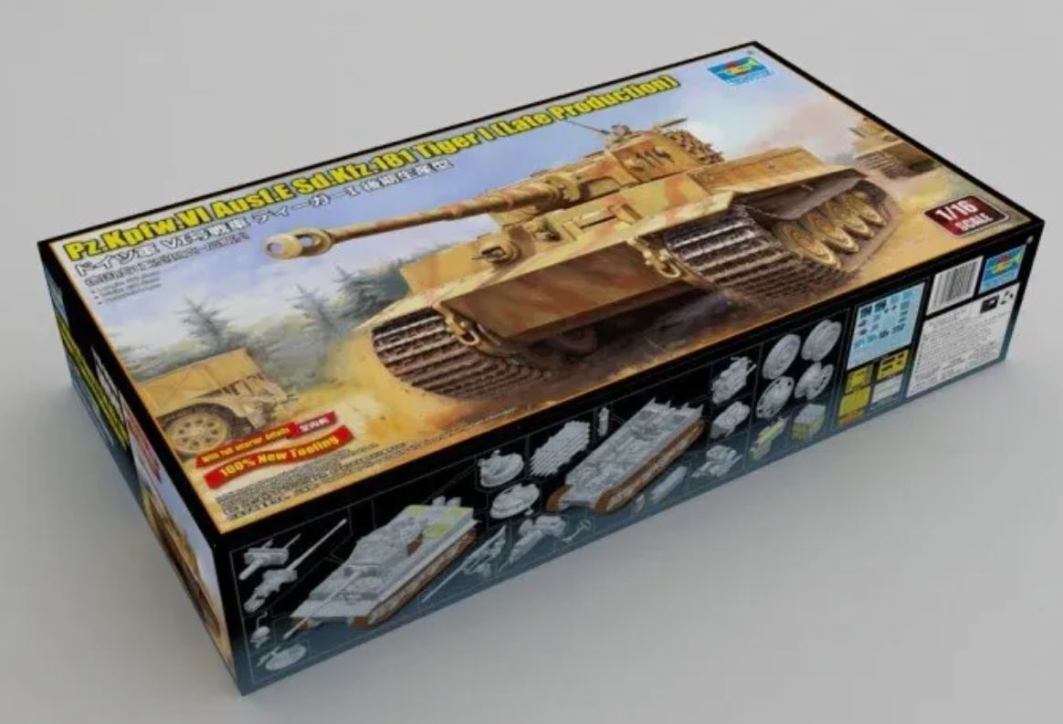 Trumpeter 00945 1:16 Pz.Kpfw.VI Ausf.E Sd.Kfz.181 Tiger I (Late Production) OVERLORD