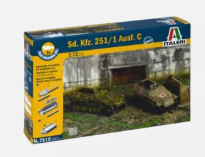 Italeri 7516 1/72 Sd.kfz. 251/1 Ausf. C Halftrack  2 x Wargame Kits