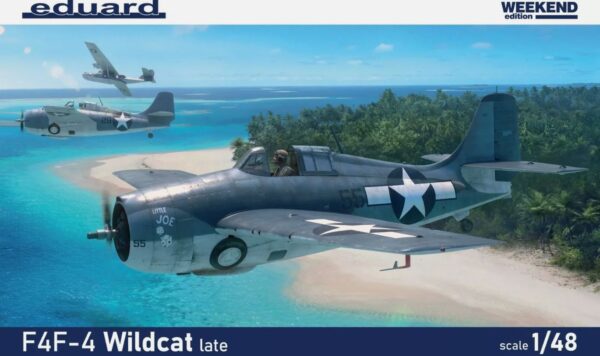 Eduard 84204 1/48 Grumman F4F-4 Wildcat Late HELL IN THE PACIFIC