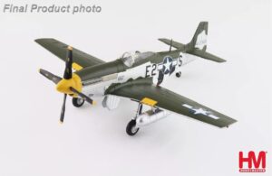 HOBBY MASTER HA7753 1/48 P-51D Mustang 413926 375th FS 8th AF July 1944 Diecast