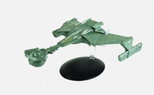 Star Trek Klingon Battle Cruiser 2009 by Ex Mag in Green PMS813C
