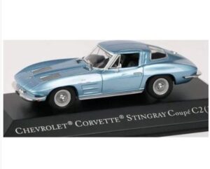 ATLAS IXO PPG2 1/43 Chevrolet Corvette Sting Ray Coupe C2 - Blue