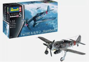 Revell 03874 1:32 Scale Fw190 A-8 Sturmbock Aircraft Model Kit