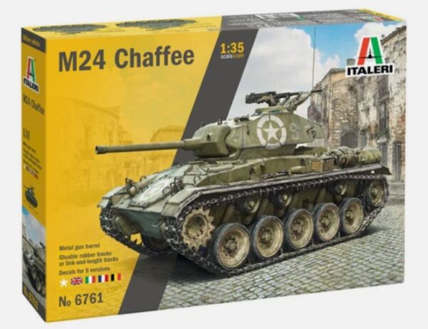 ITALERI 6761 1/35 US Army M24 CHAFFEE Light Tank ASSAULT ON THE RHINE