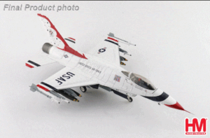 Hobby Master HA38044 1/72 Lockheed F-16C Thunderbirds “Warbird” No.10, USAF, 1988