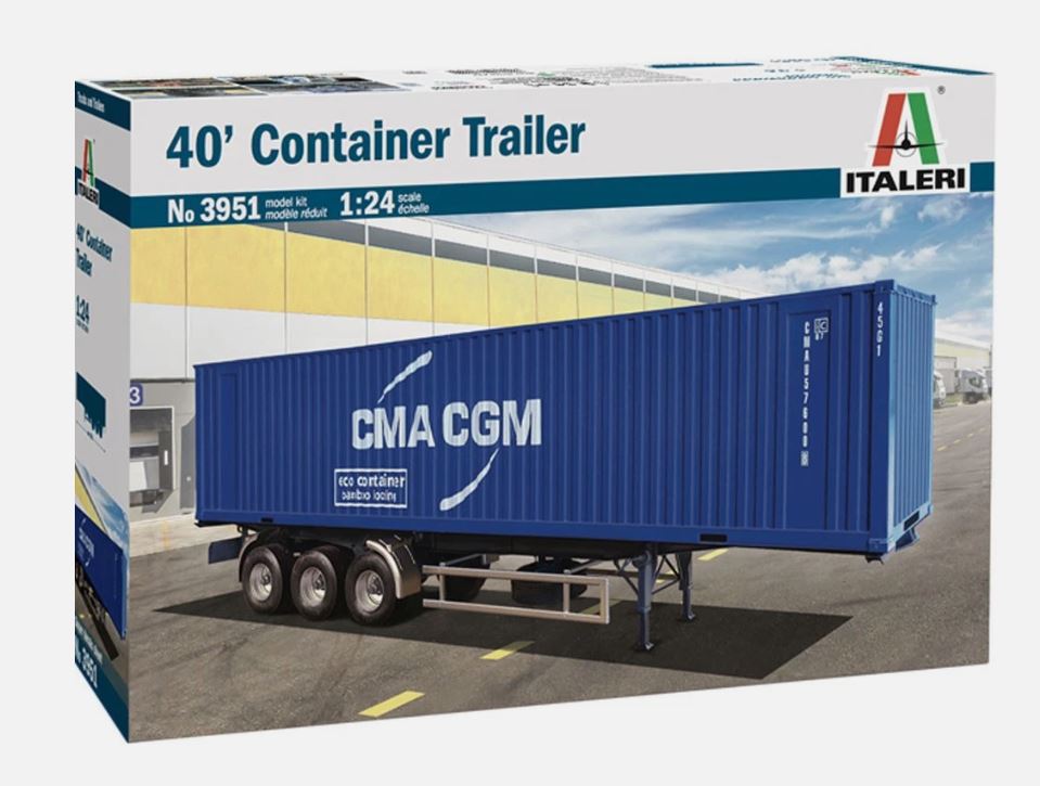 Italeri 1/35 Scale WW2 Military Shipping Container Model Kit - 6516