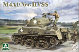 TAKOM 2205 1/35 Sherman M4A1 (76w) HVSS Wet Stowage