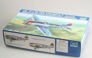 Trumpeter 02264 1/32 P-47D Thunderbolt Dorsal Fin