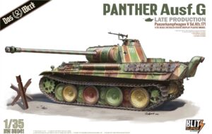 DAS WERK 35041 1/35  Panther Ausf.G Late -Super Blitz Plastic Model Kit