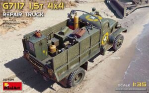 Miniart 35494 1/35 US Army G7117 1.5T 4X4 Workshop Truck Overlord and West Wall