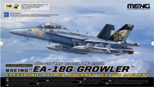 MENG MNGLS-019 LS-019 1/48 EA-18G GROWLER Electronic Attack Aircraft Yellow Jackets