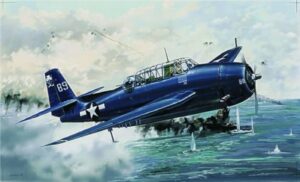 Trumpeter 02234 1/32 US Navy Grumman TBM-3 Avenger HELL IN THE PACIFIC