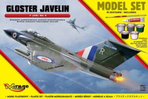 MIRAGE HOBBY 872093 1/72 Gloster Javelin F AW Mk9 British Subsonic Interceptor Aircraft Plastic Model Kit