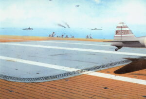 EDUARD 8803 1/48 Japanese Aircraft Carrier Deck Diorama HELL IN THE PACIFIC