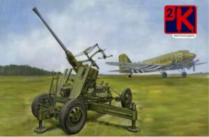 AFV Club 35187  Bofors QF 40mm MK III AA Gun Late 1/35 Scale Plastic Kit
