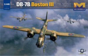 HONG KONG Models 01F015 1/48 RAF DB-7B Boston III Model Aircraft Kit STRATEGIC BOMBING