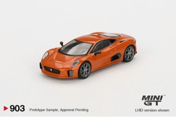 MINI GT 00903-007E 1/64 JAGUAR C-X75 JAME BOND SPECTRE (LHD) ENGLISH BLISTER PACKAGING - Image 2