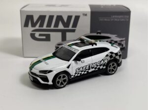 MINI GT 00591-R 1/64 Lamborghini Urus 2022 Macau GP Official Safety Car RHD