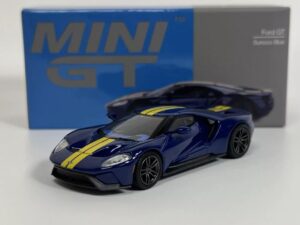 MINI GT 00614-L 1:64 Ford GT Sunoco Blue 2020 LHD