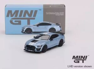 Mini GT 00758-L 1/64 FORD MUSTANG SHELBY GT500 HERITAGE EDITION (LHD)