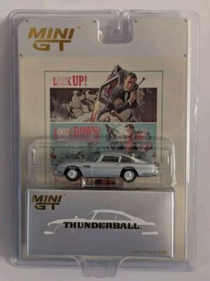 MINI GT 00901-007E 1/64 Mini GT James Bond Goldfinger Aston Martin English Version