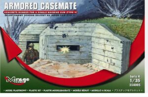 MIRAGE HOBBY 354005, 1/35 Armoured casemate BUNKER SOVIET STORM