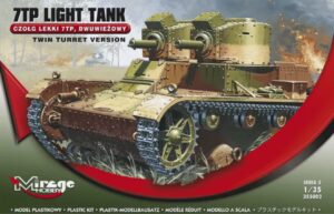 Mirage Hobby 355002 - 1:35 7TP Light Tank Twin Turret Version SOVIET STORM