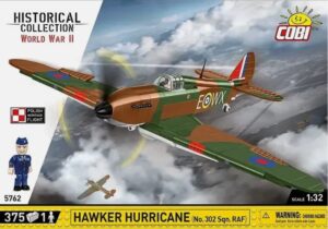 Cobi-5762 1/32 WWII Hawker Hurricane (No.302) Sqn  Plane 375pcs