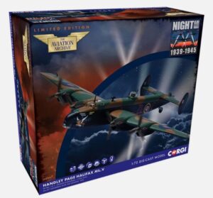 Corgi AA37210 1/72 Handley Page Halifax MkV 'London's Revenge L for Lana STRATEGIC BOMBING