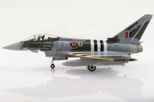 HOBBY MASTER CORE RANGE HA6626 1/72 Eurofighter Typhoon FGR4 ZJ913 RAF 2024 with 2 ASRAAM 4 AIM120 3 Fuel Tanks Diecast