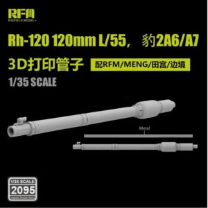 RYE FIELD 2095 1/35 Rh-120 120mm L/55 for Leopard 2A6/A7 For RFM/MENG/Tamiya/Border
