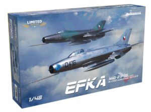 Eduard kits 11190 1:48 EFKA / Mikoyan MiG-21F-13 in Czechoslovak service LIMITED EDITION