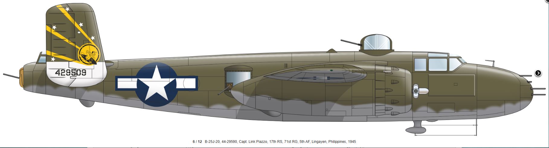 EDUARD 548001 1/48 North American B-25J Mitchell Strafer Pacific WW2 Due March 2026 - Image 8