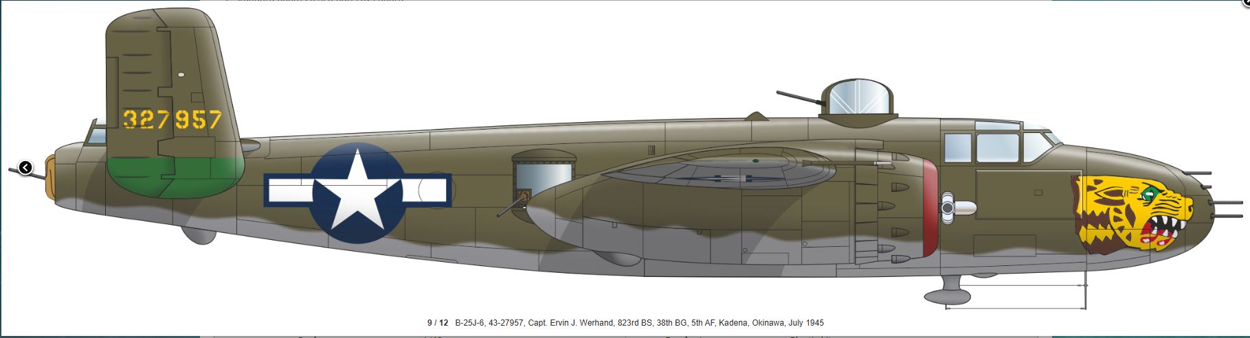 EDUARD 548001 1/48 North American B-25J Mitchell Strafer Pacific WW2 Due March 2026 - Image 11