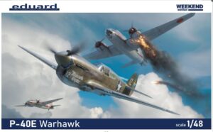 Eduard 84207 1/48 Curtiss P-40E Warhawk Weekend Edition HELL IN THE PACIFIC